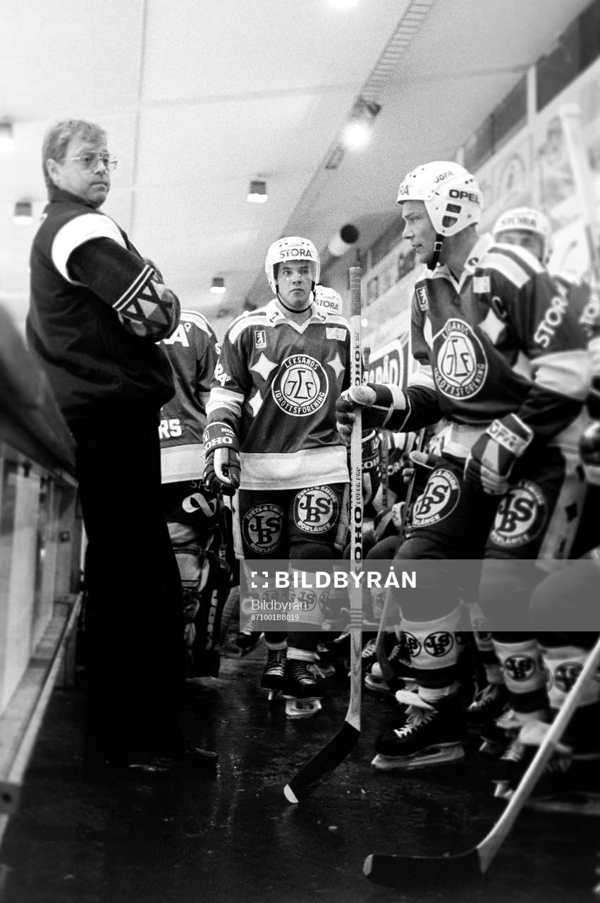 Christer Abrahamsson, tränare i Leksand