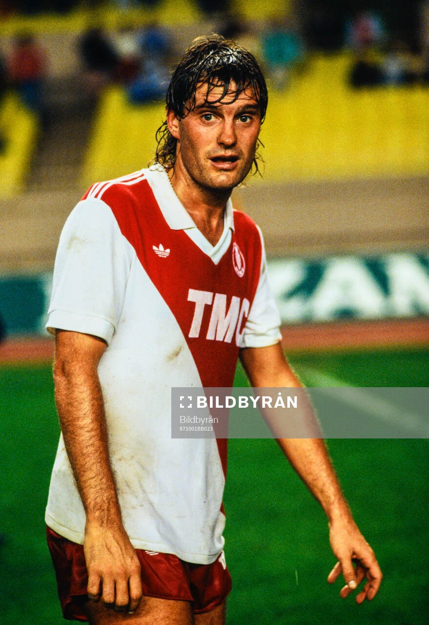 Football, Ligue 1, France, AS Monaco: Glenn Hoddle (1987).
