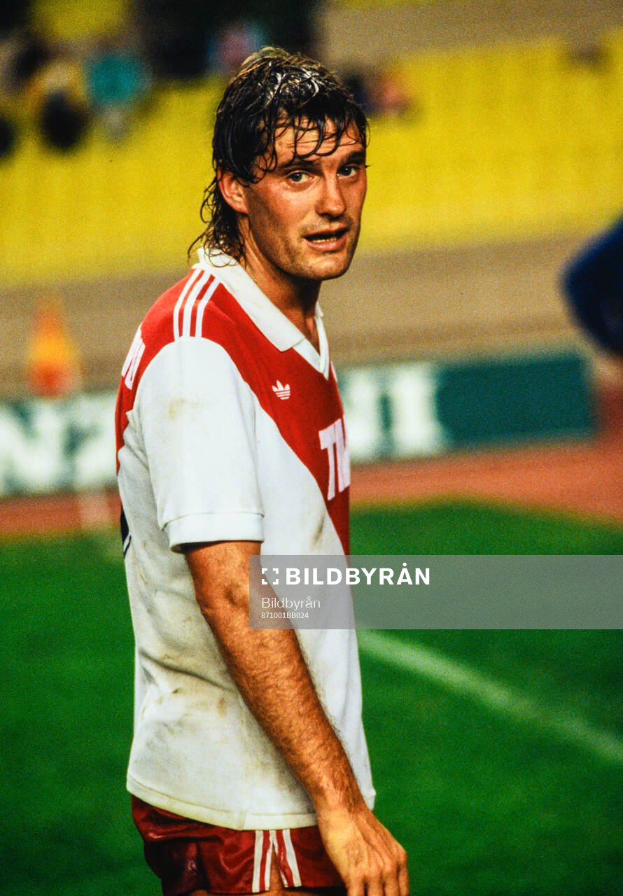 Football, Ligue 1, France, AS Monaco: Glenn Hoddle (1987).
