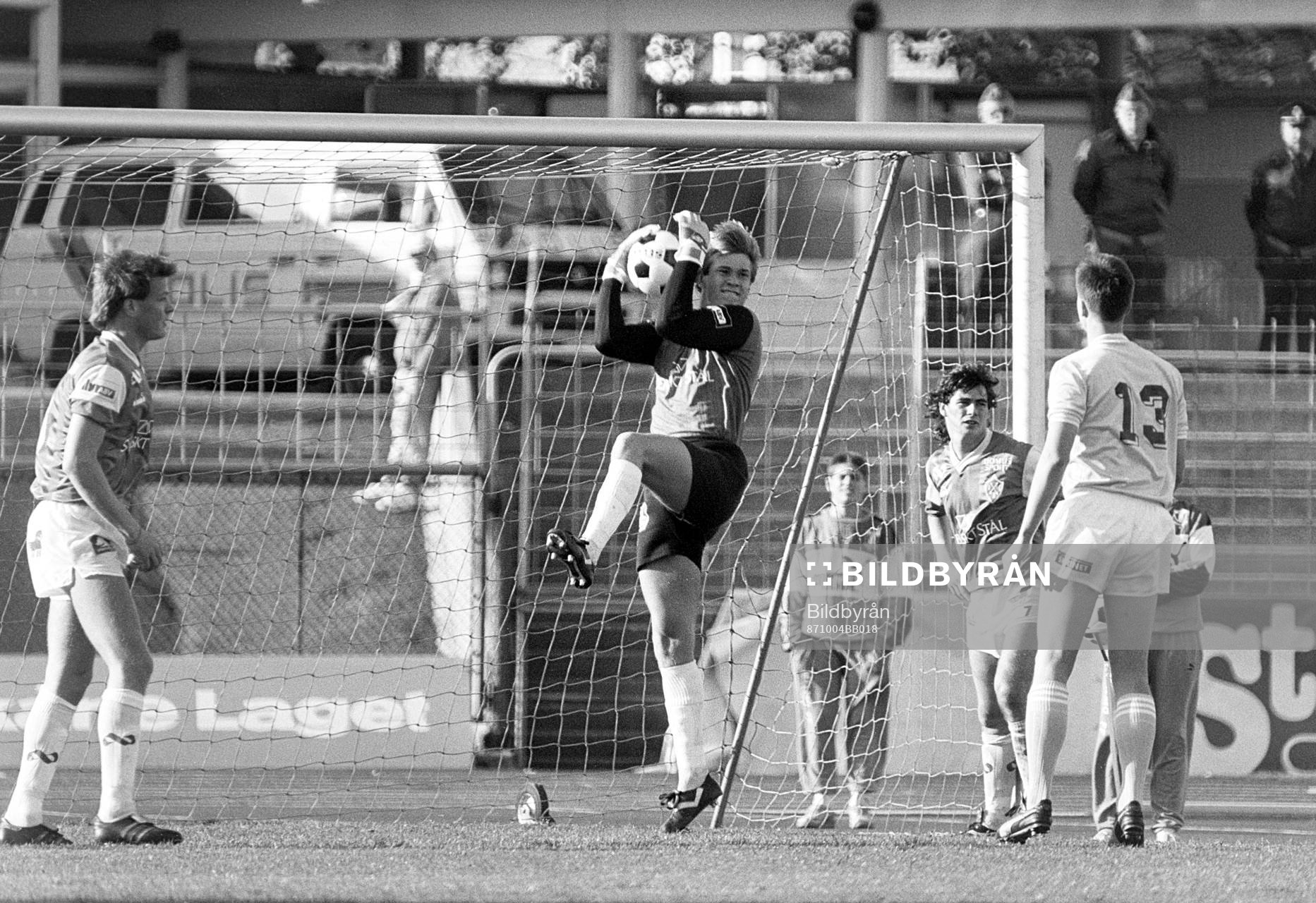 Bengt Andersson, målvakt i Brage