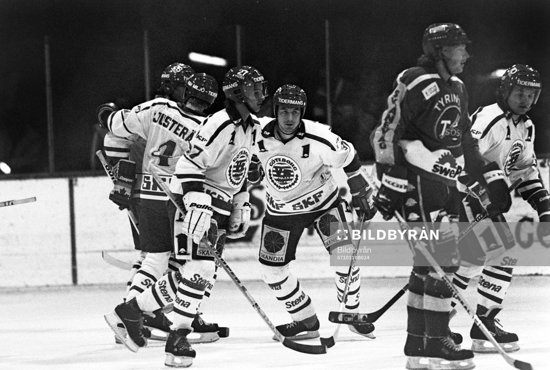 Jubel i Frölunda