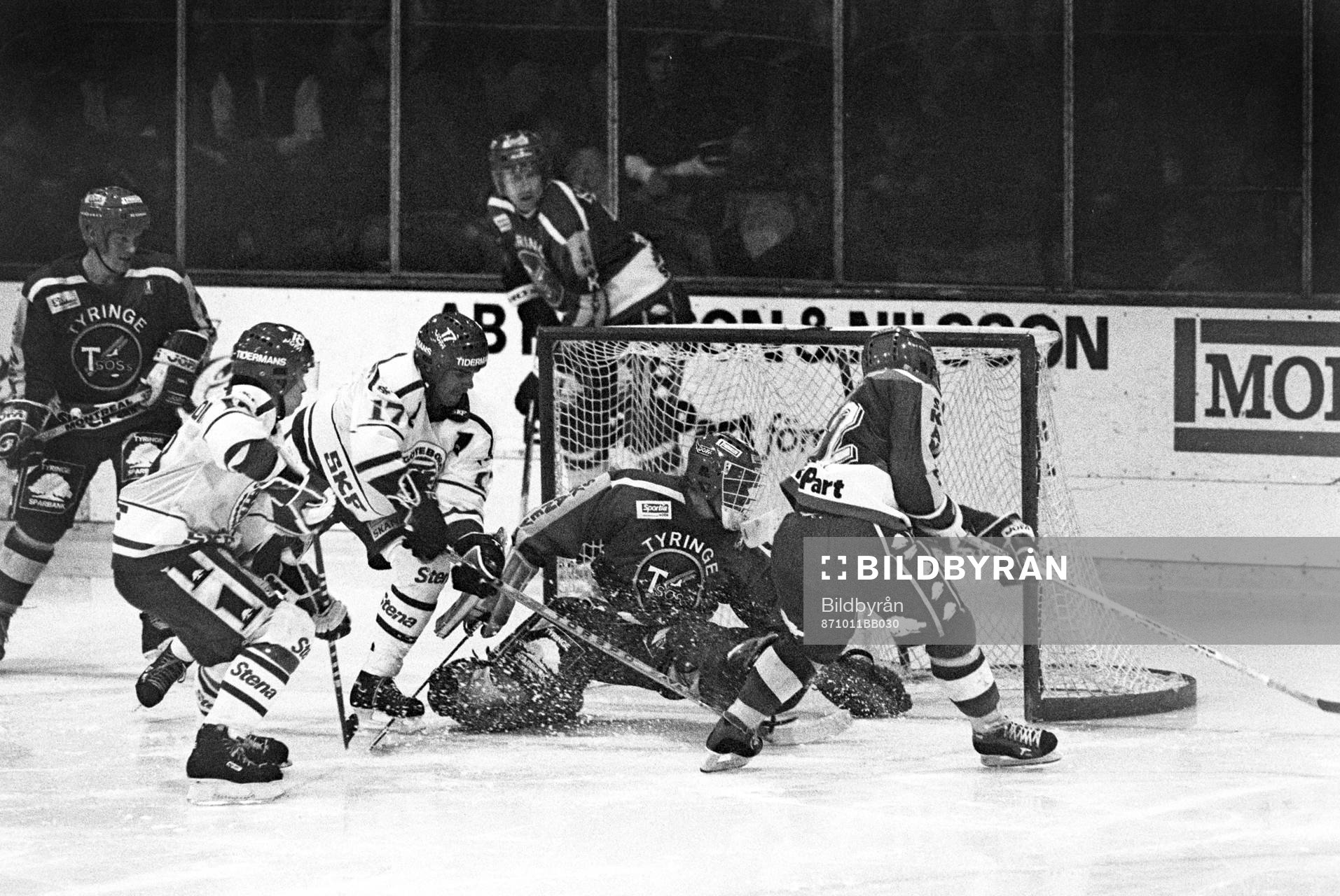 Stefan Axelsson och Kenneth Andersson, Frölunda framför