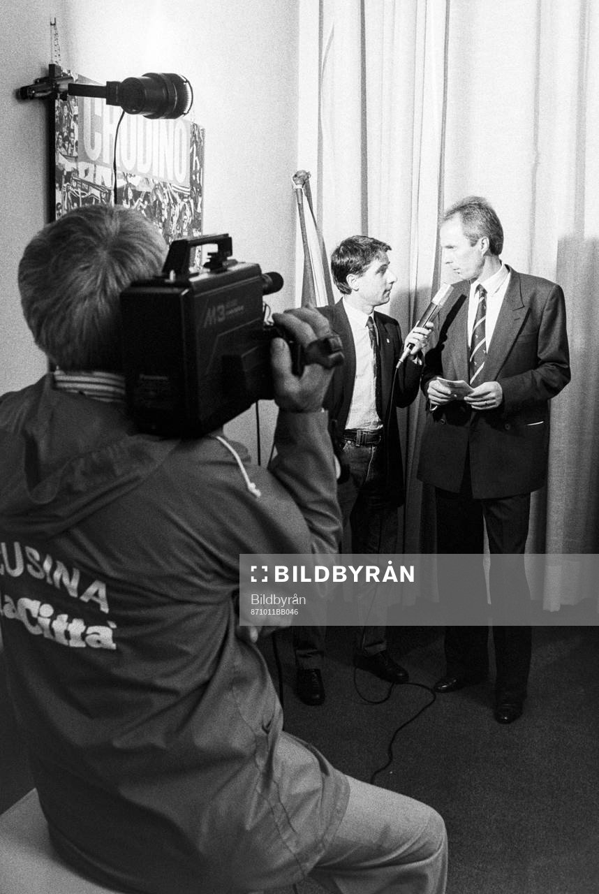Sven-Göran Eriksson, tränare i Fiorentina