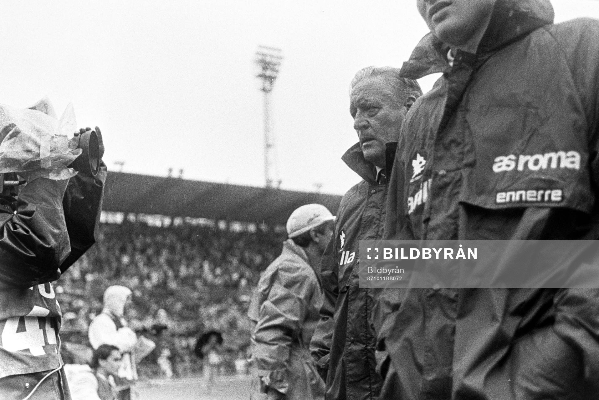 Fotboll, Serie A, Juventus-Roma, 1-0: Nils Liedholm, tränare i Roma.
