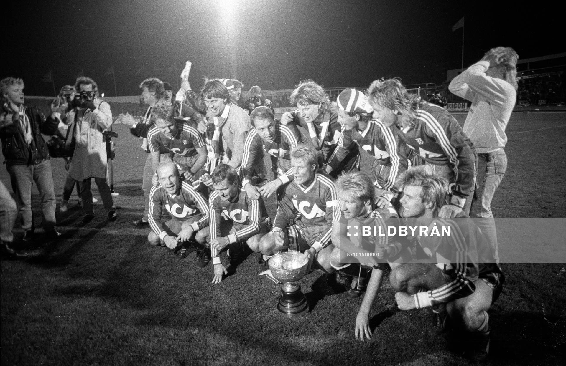 Göteborg, lag, lagbild, pokal, svenska mästare