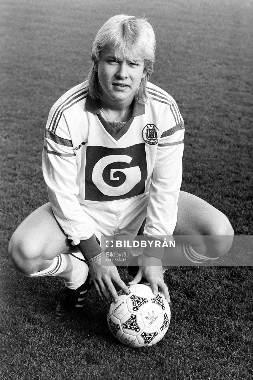 Pär Zetterberg, 17 år är ungdomsproffs i Anderlecht