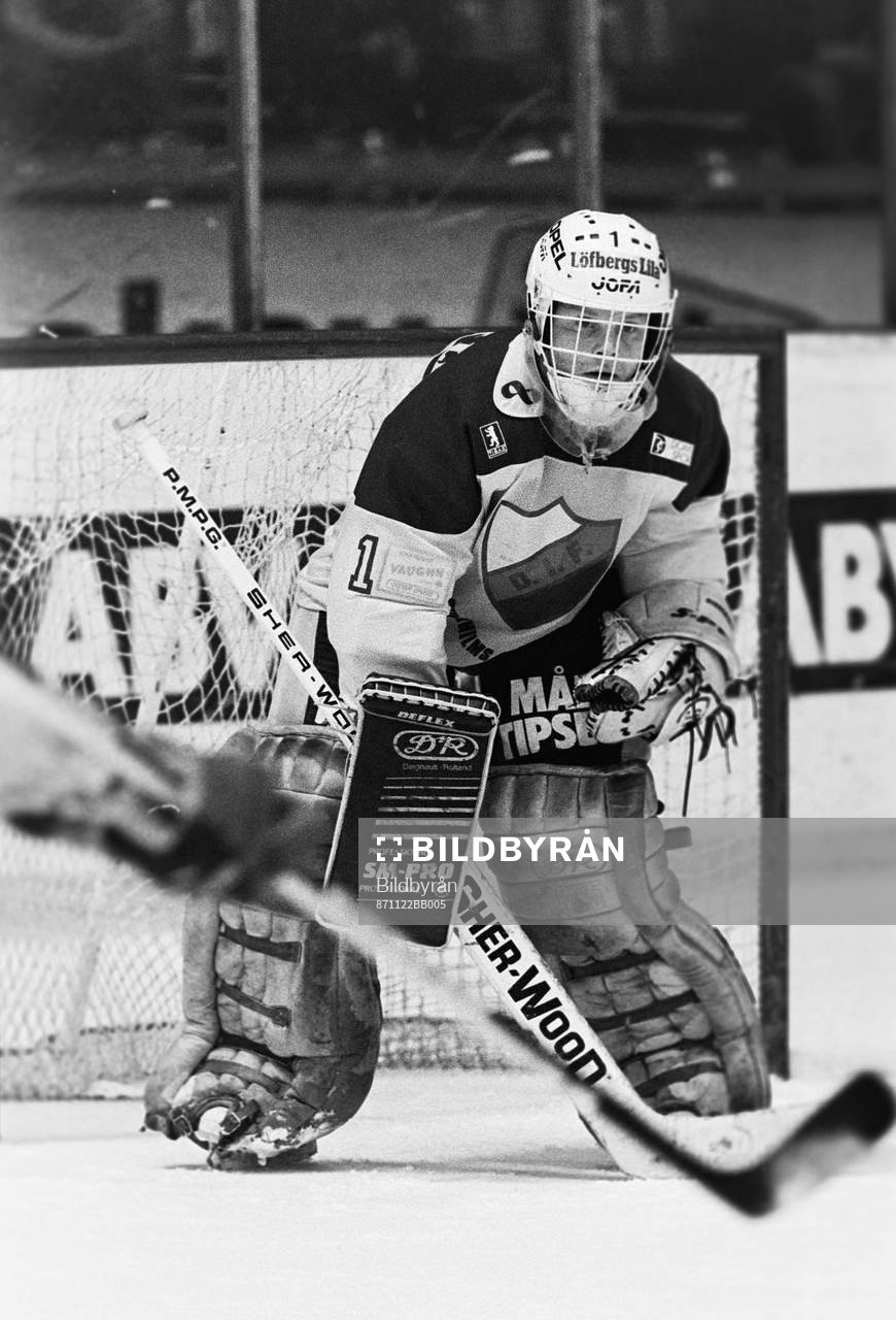 Rolf Ridderwall, målvakt i Djurgården