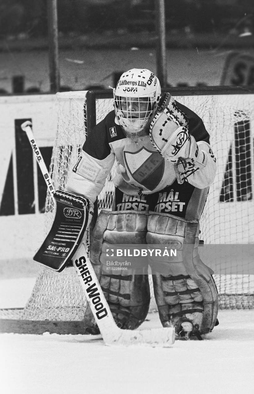 Rolf Ridderwall, målvakt i Djurgården