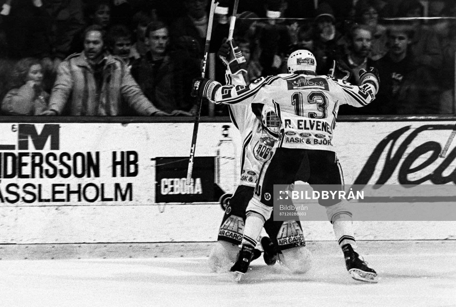 Roger Elvenes, Rögle jublar