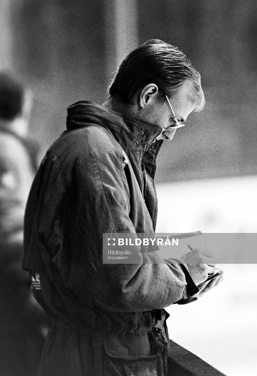 Björn Kinding, tränare i Biel