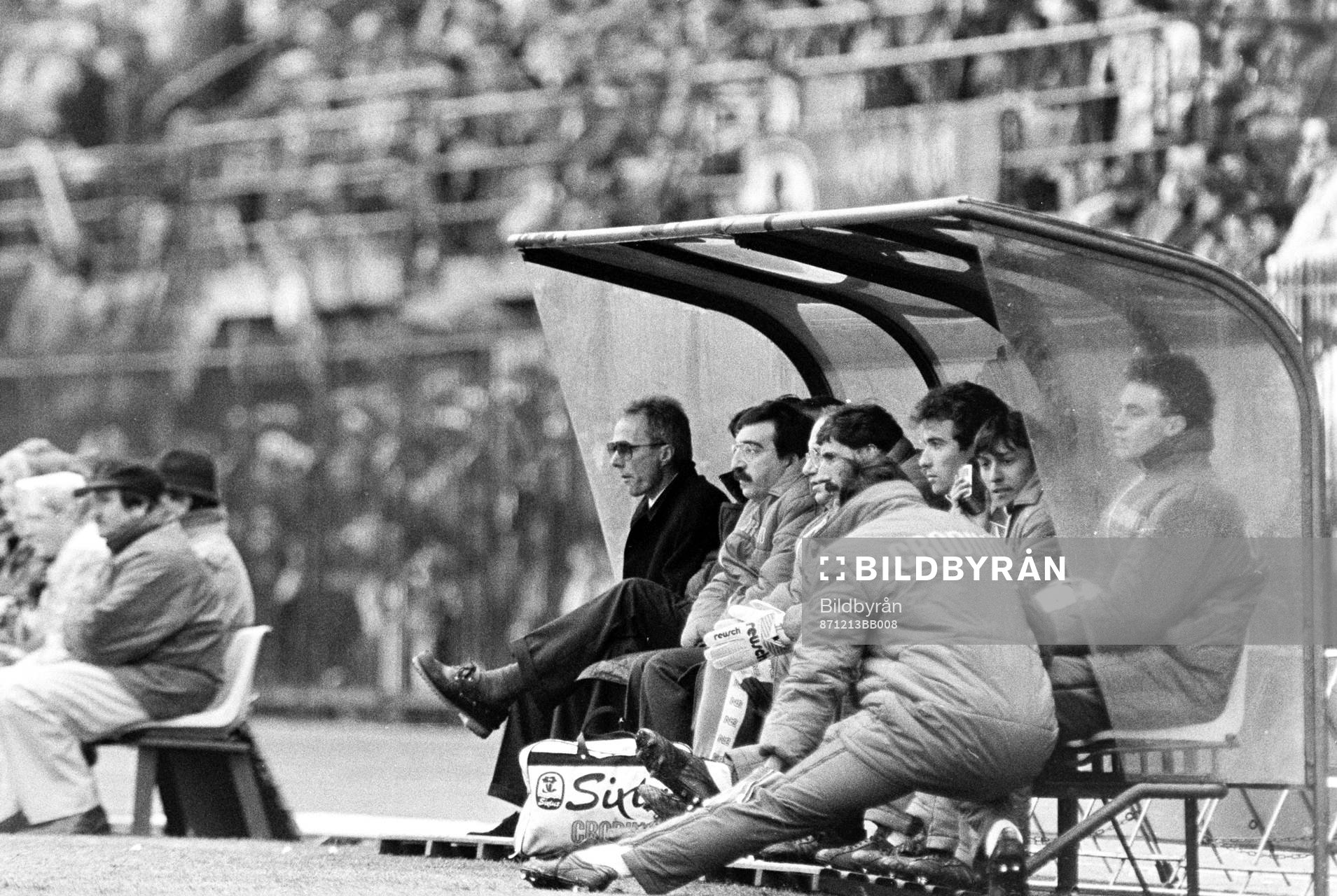 Fotboll, Serie A, Fiorentina - Inter, 1-2: Sven-Göran Eriksson, tränare i Fiorentina under matchen.