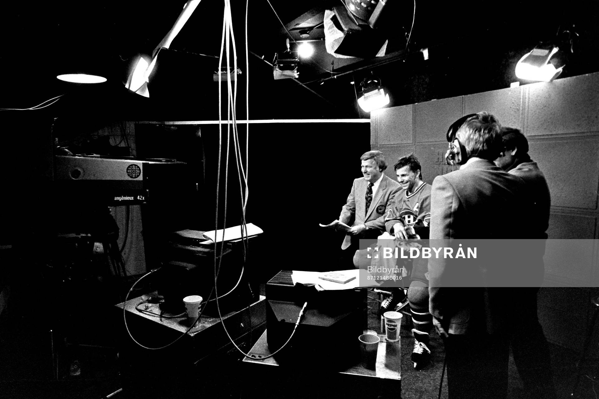Mats Näslund, Montreal i tv-studio