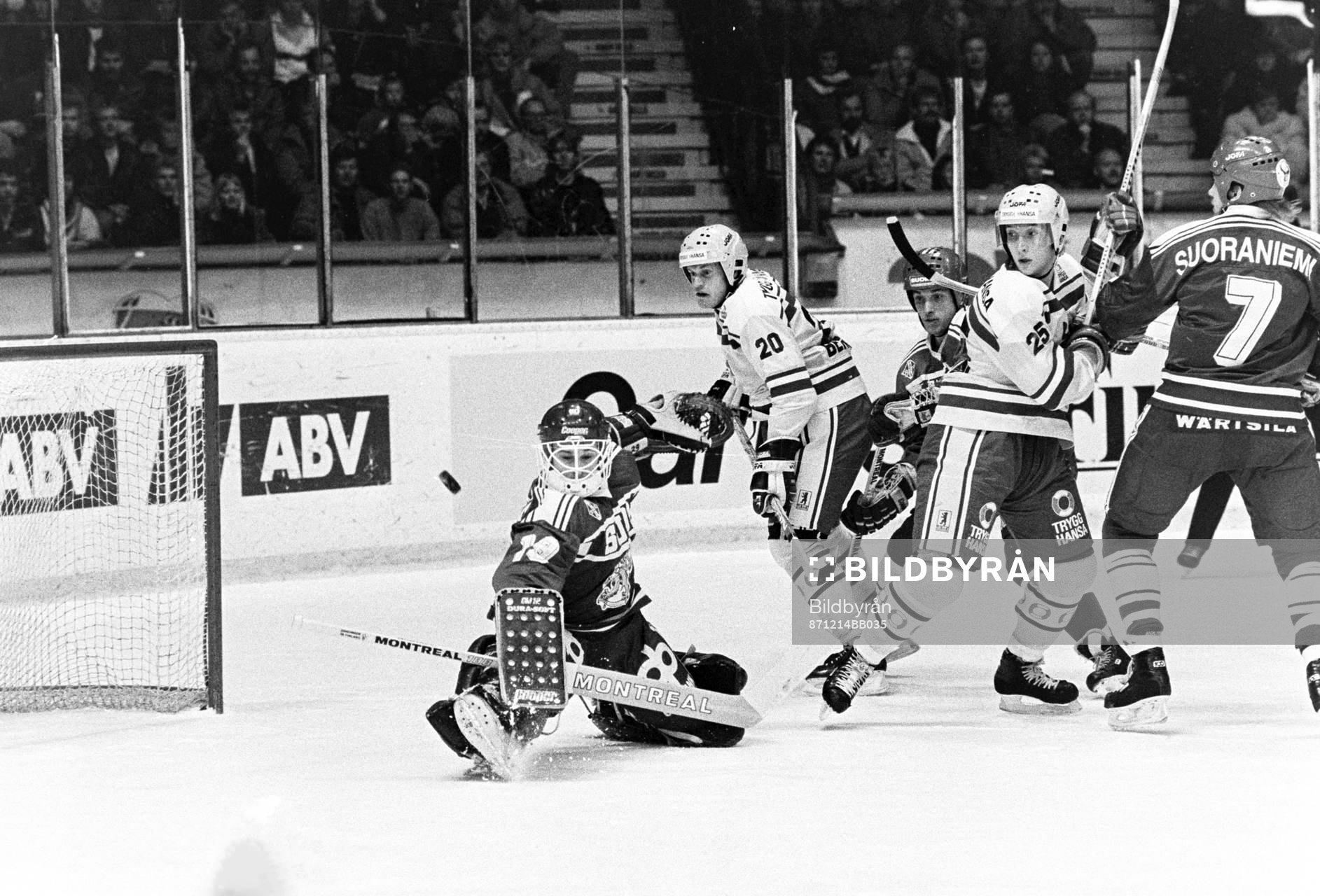 Bo Berglund och Mikael Johansson, Sverige framför finlands