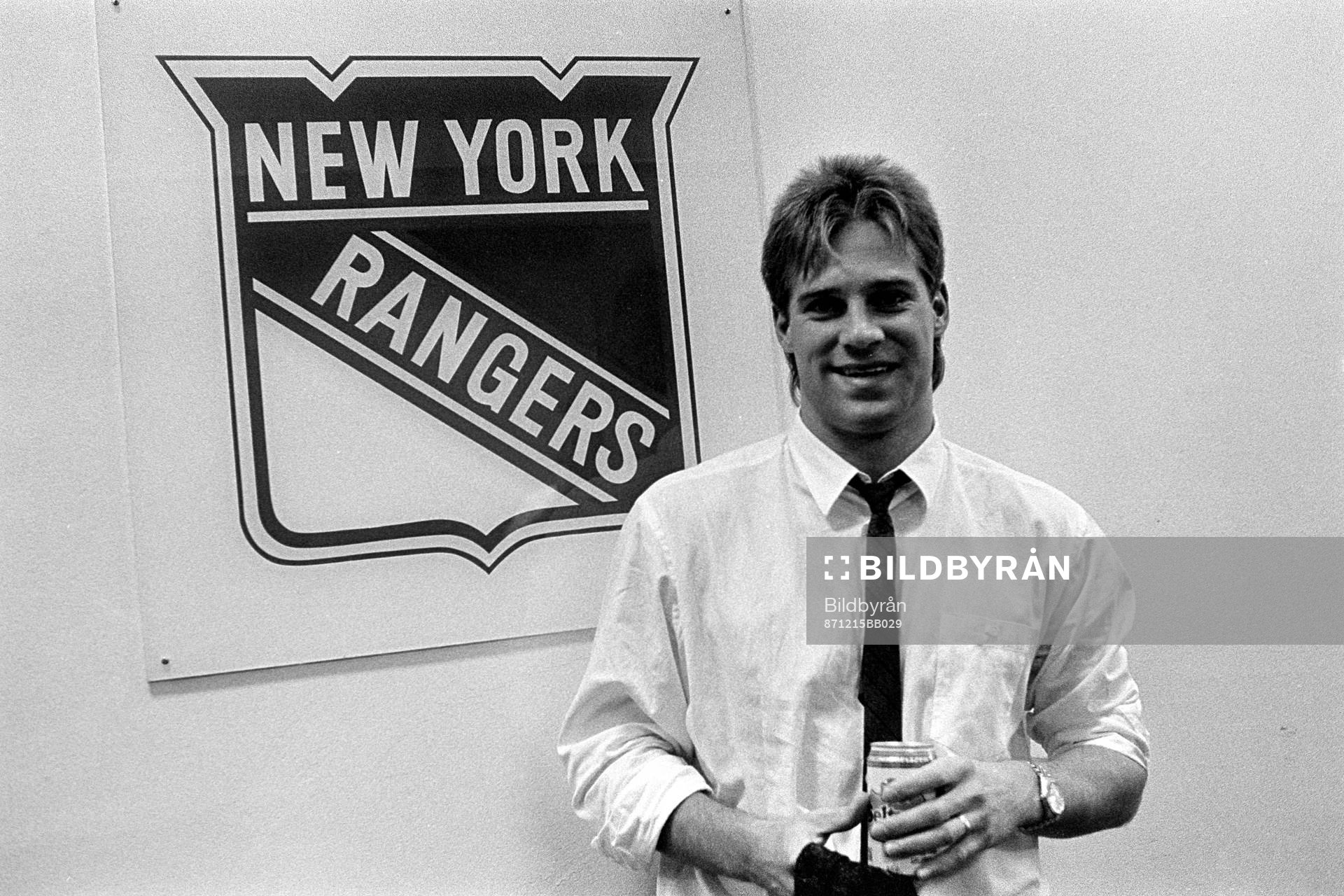 Jan Erixon, New York Rangers