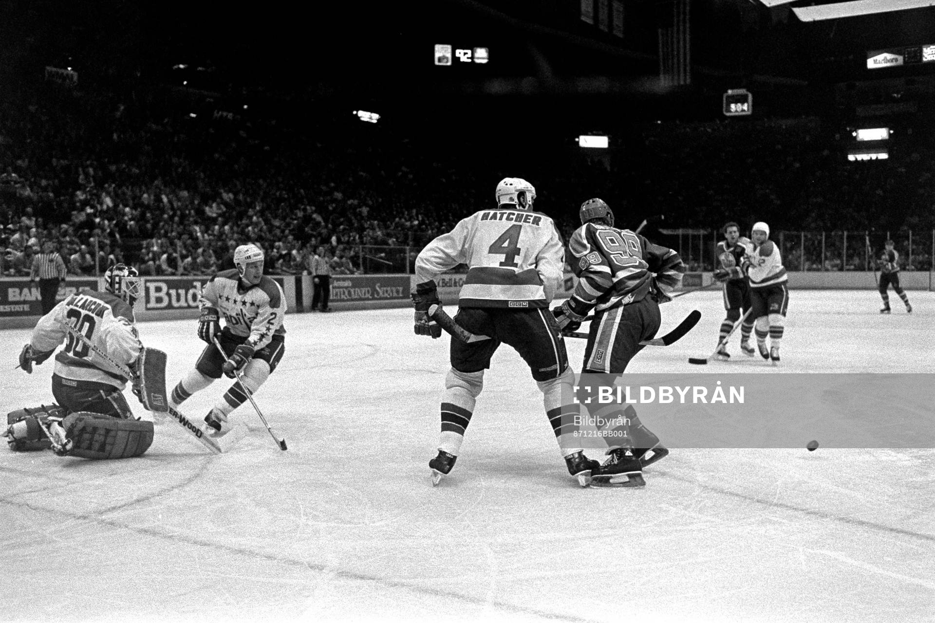 Kevin Hatcher, Washington och Wayne Gretzky, Edmonton