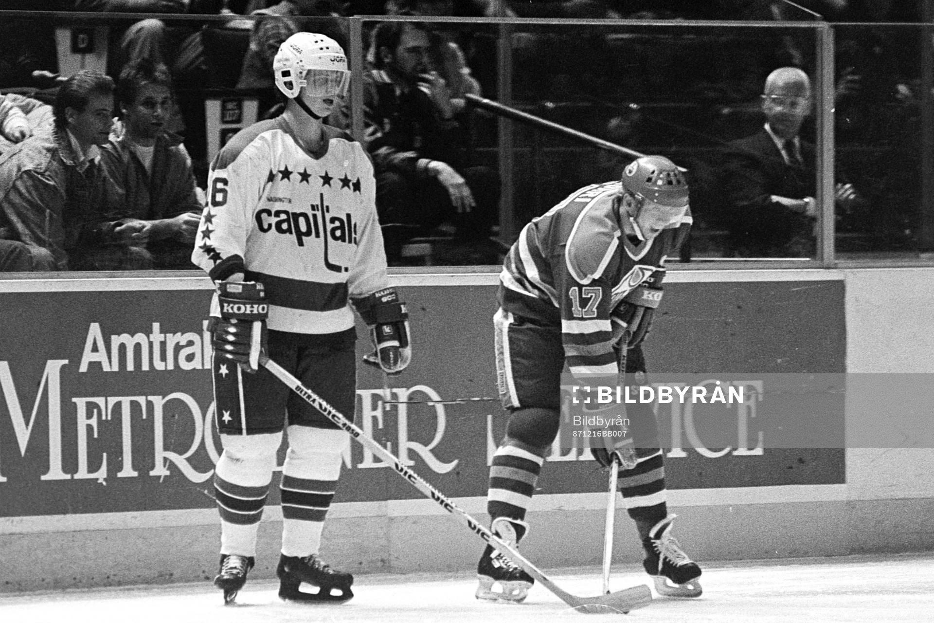 Bengt-Åke Gustafsson, Washington och Jari Kurri, Edmonton