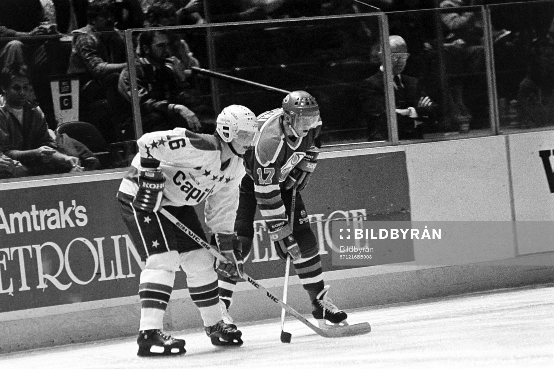 Bengt-Åke Gustafsson, Washington och Jari Kurri, Edmonton