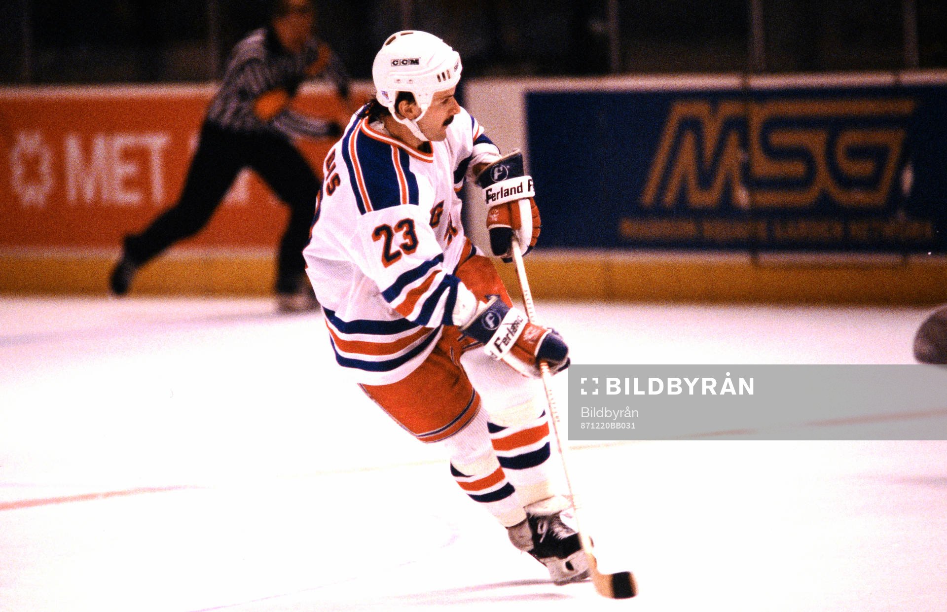 Madison Square Garden. Lucien DuBlouis, NY Rangers