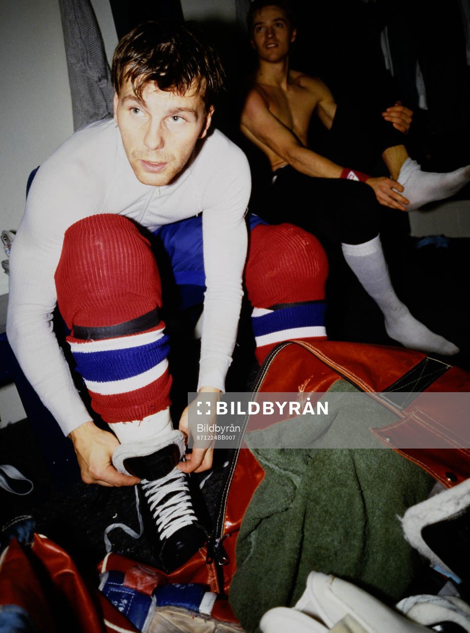 Mats Näslund, och Kjell Dahlin, Montreal Canadiens
