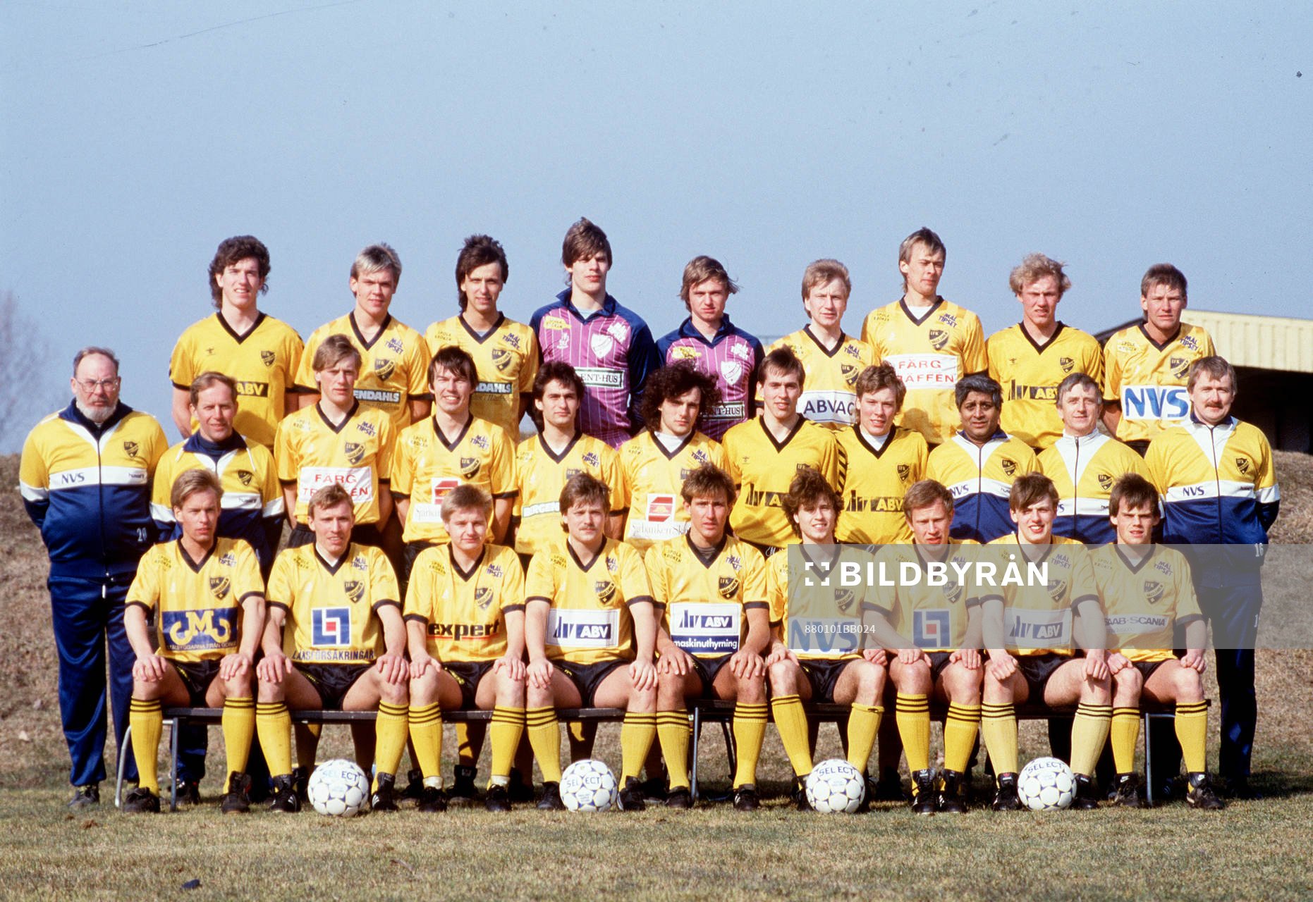 Fotboll, Mjällby, Lagbild