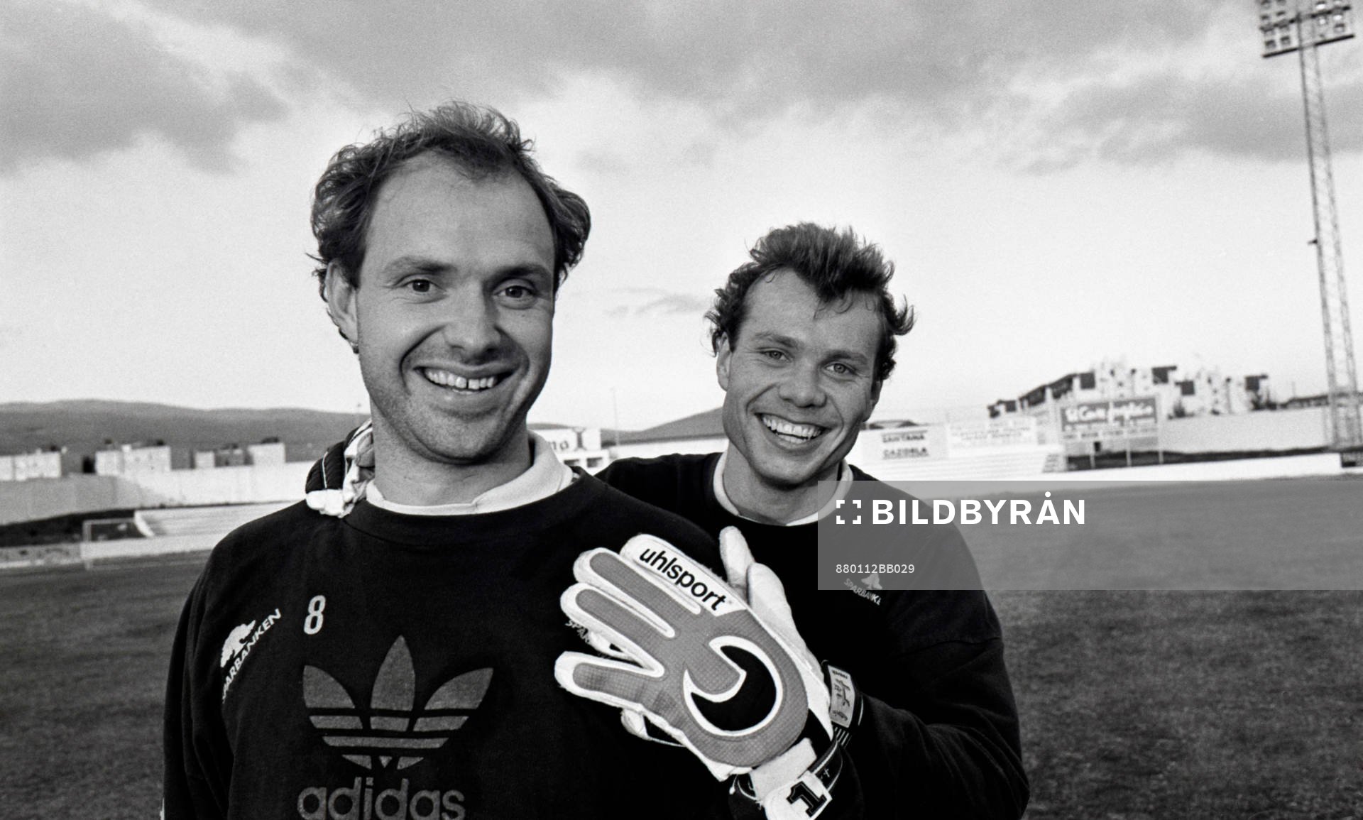 Thomas Ravelli och Lars Eriksson, målvakt