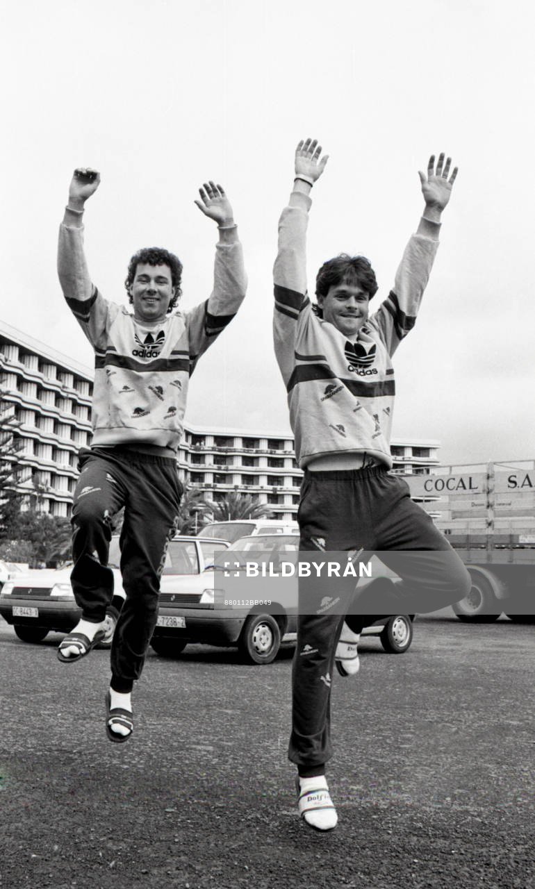Stefan Rehn och Anders Limpar