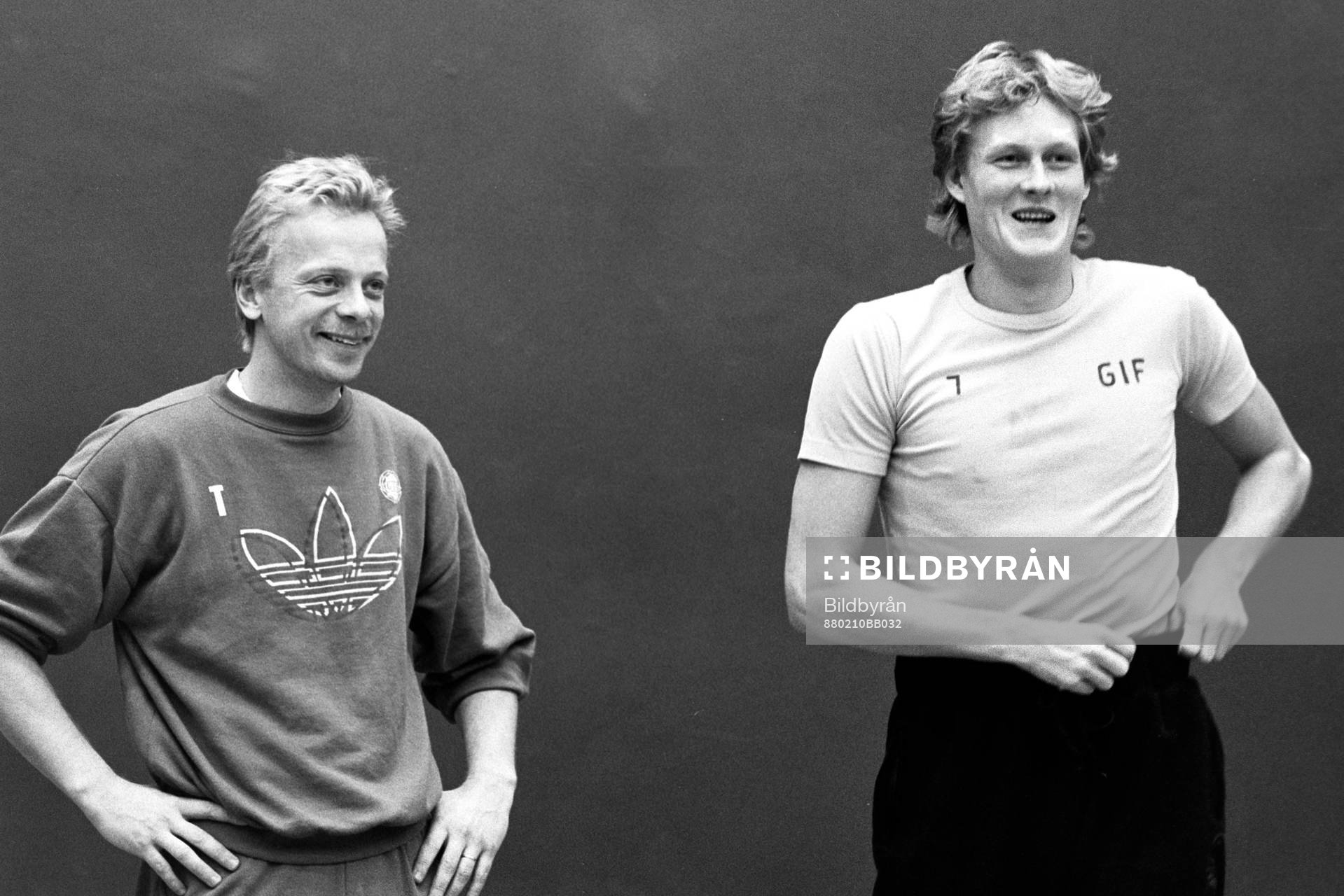 Håkan Sandberg och Anders Grönhagen, tränare i Sundsvall