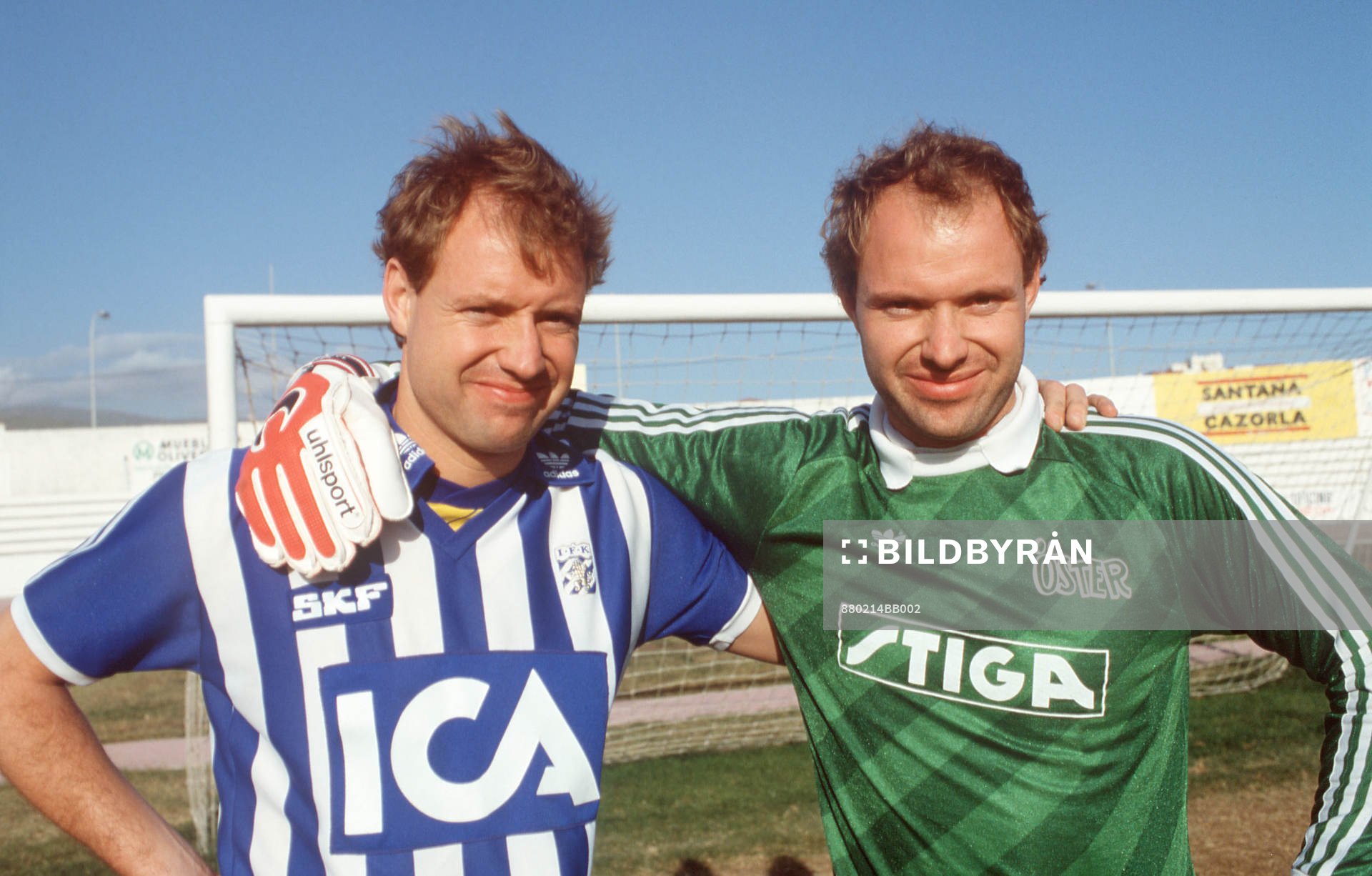 Andreas och Thomas Ravelli. Göteborg och Öster