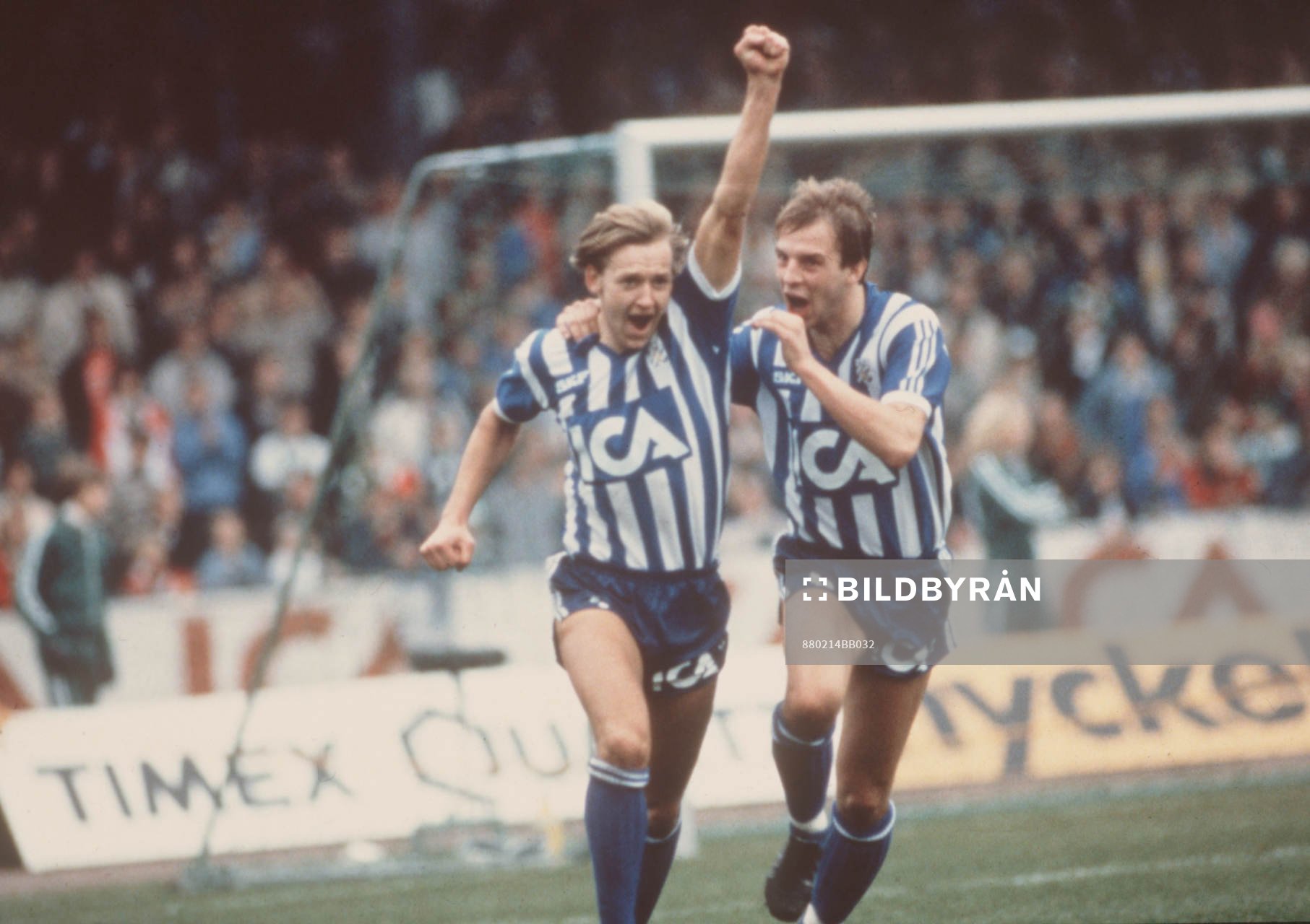 Avgörande 3-0, Dan Corneliusson, grattas av Tommy