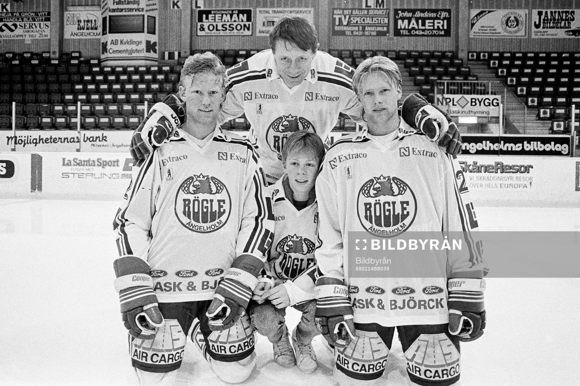 Stefan Elvenes, pappa Björn Elvenes, Tord Elvenes  och