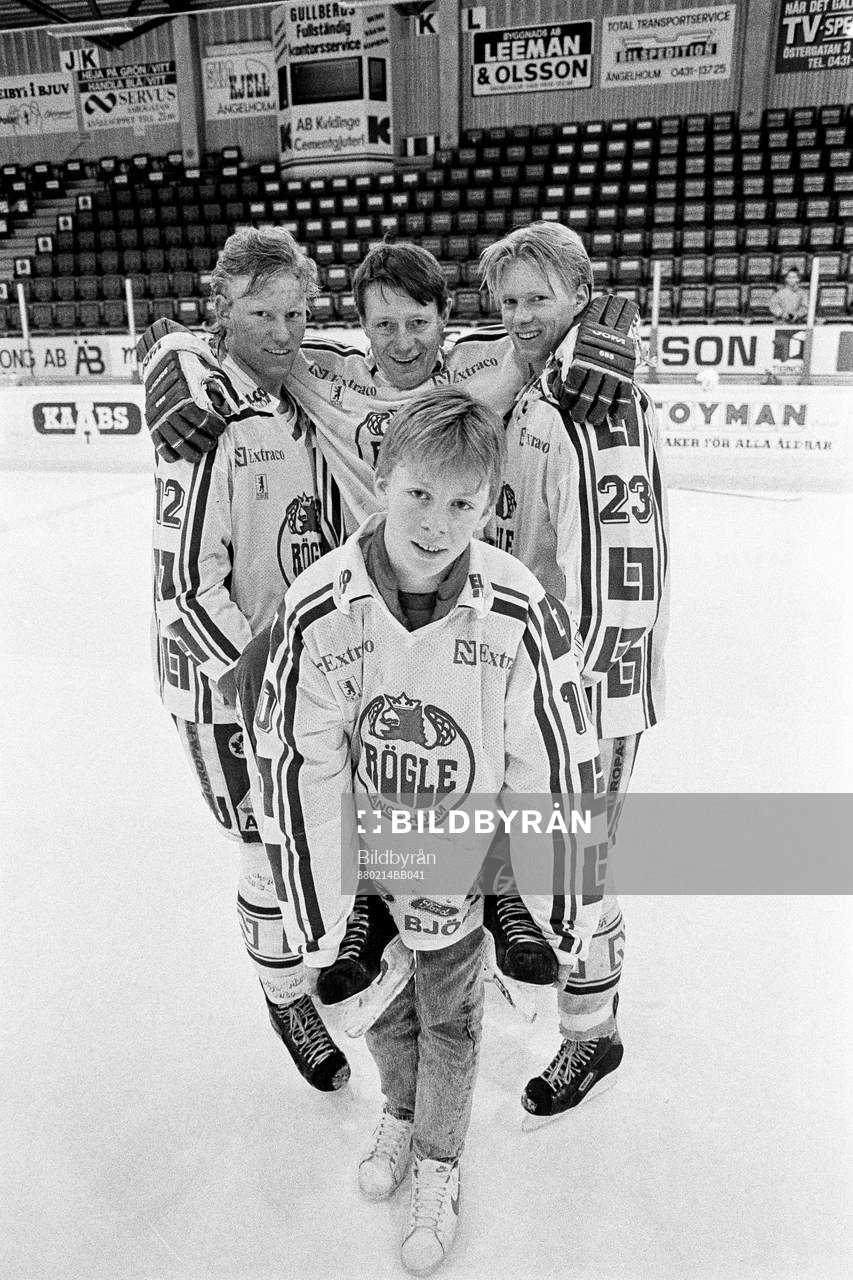 Stefan Elvenes, pappa Björn Elvenes, Tord Elvenes  och
