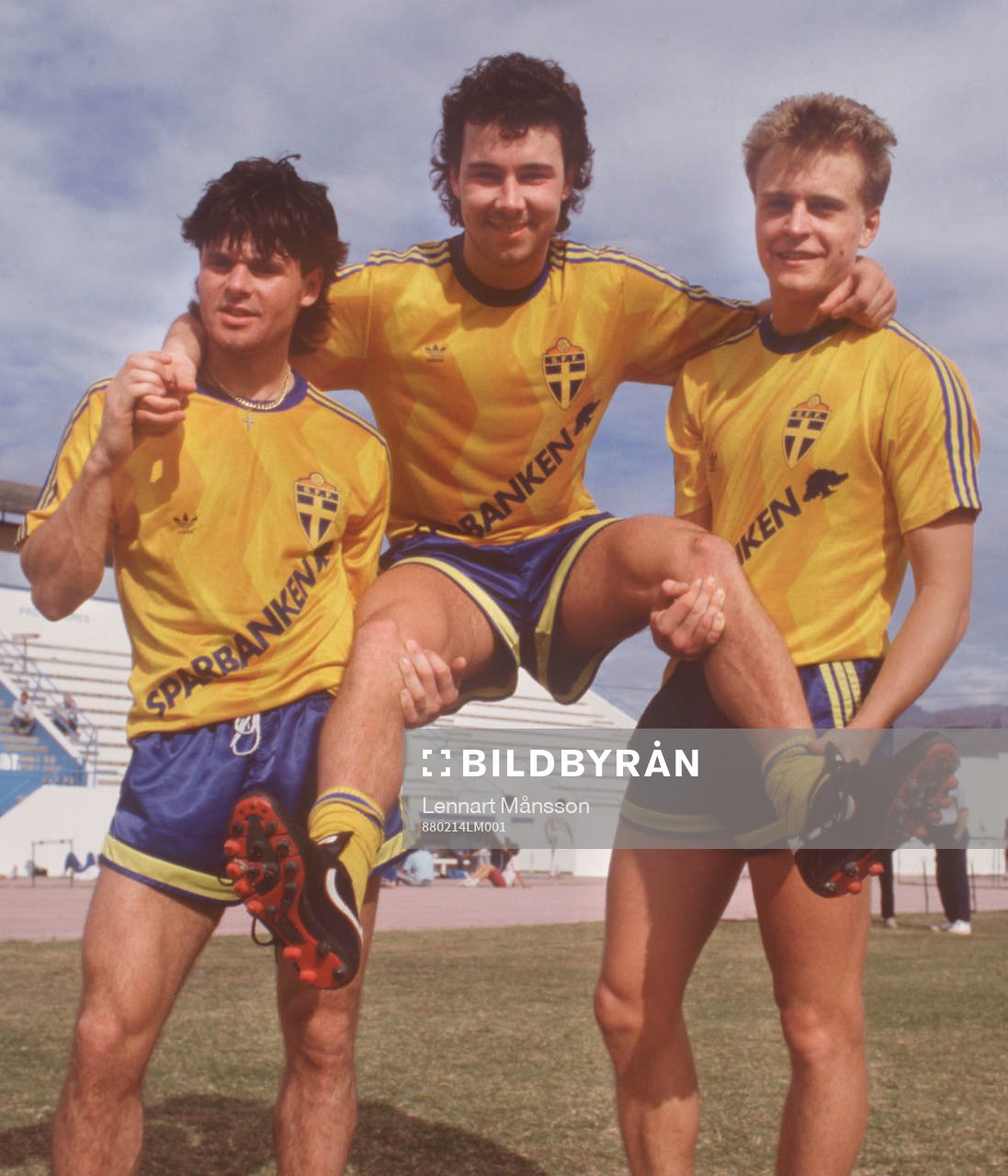 Anders Limpar, Stefan Rehn, Jonas Thern, Sverige