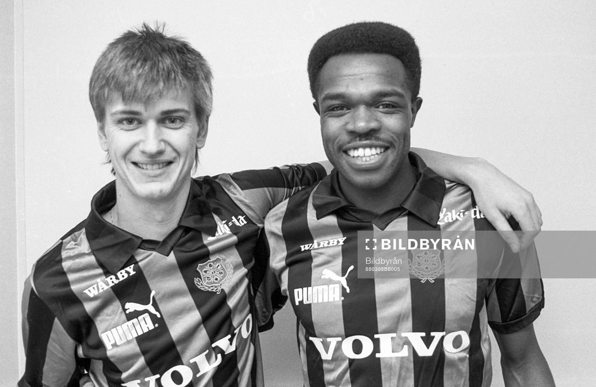 Ulf Köhl och Samir Bakaou