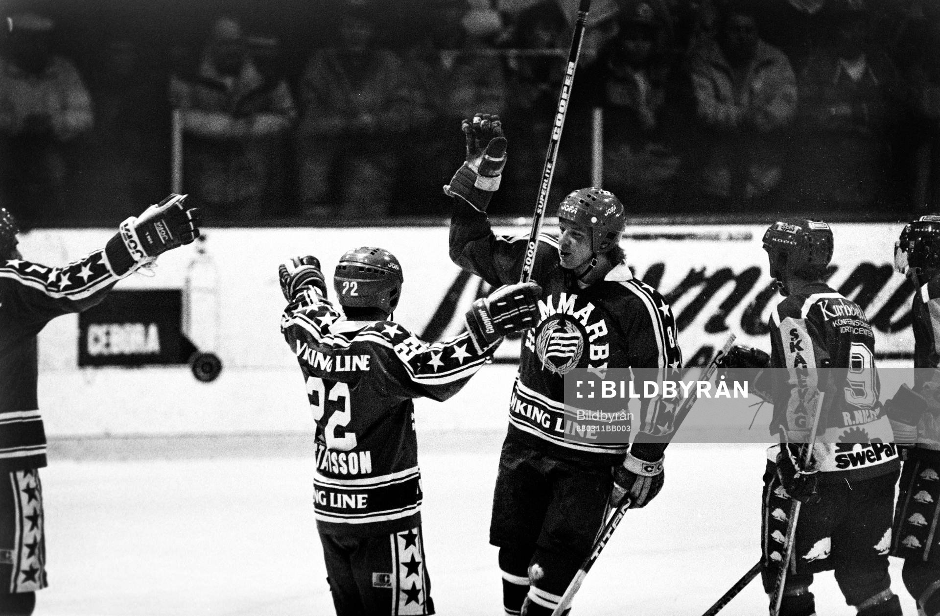 Hammarbys Jan Lindblom jublar