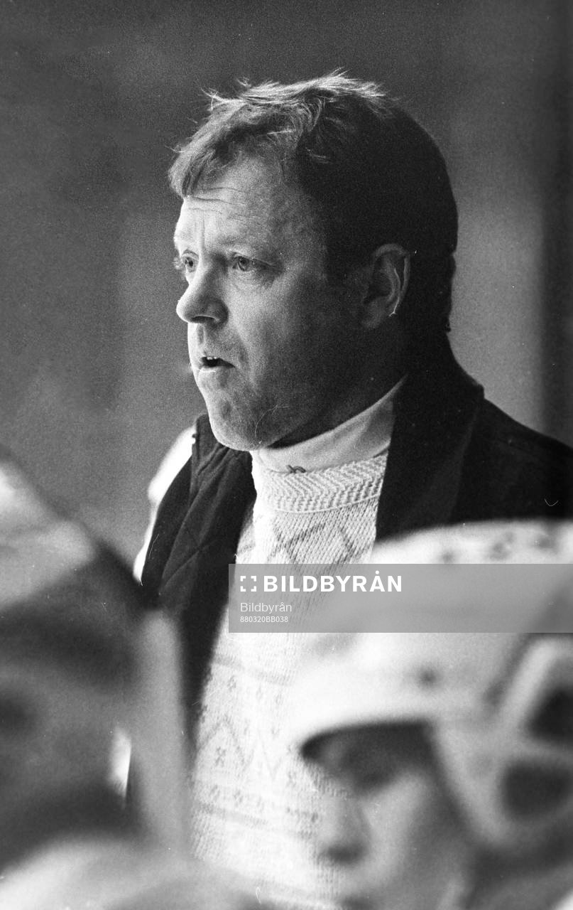 Christer Abrahamsson, tränare i Leksand