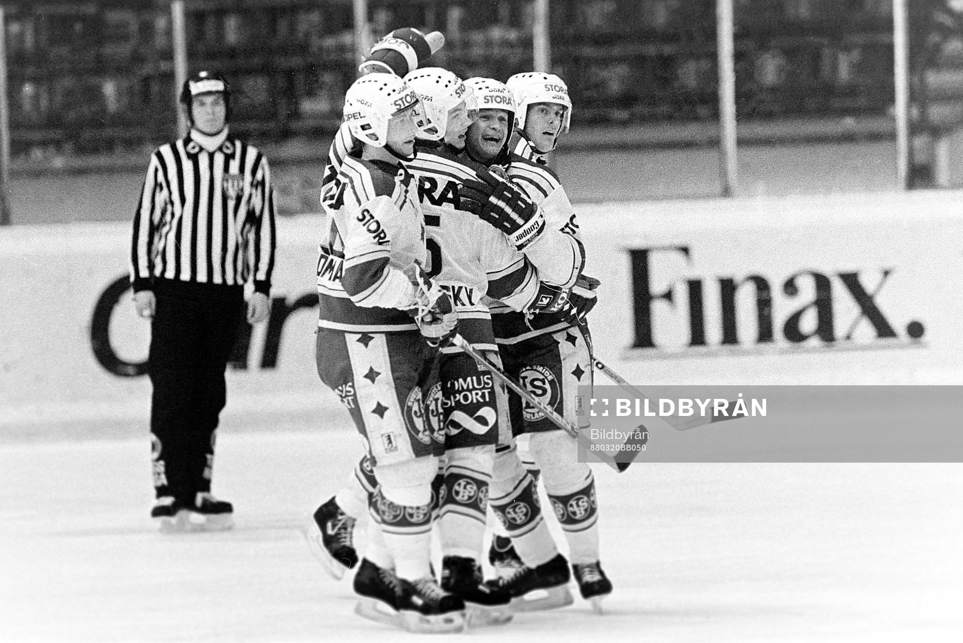 Stefan Larsson och Leksand, jubel