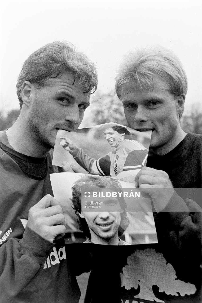 Glenn Hysén och Peter Larsson