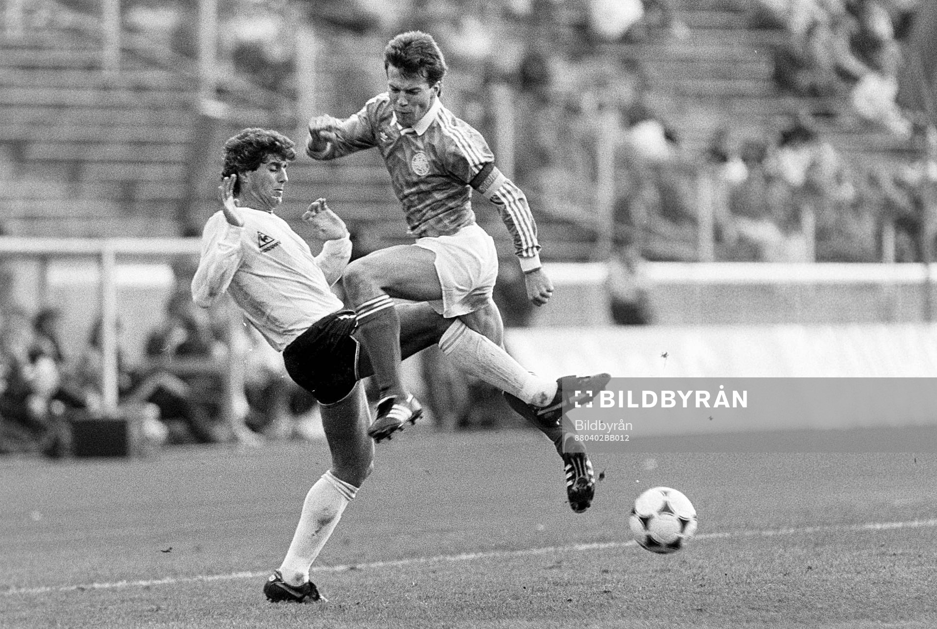 Lothar Matthäus, Västtyskland i kamp om bollen