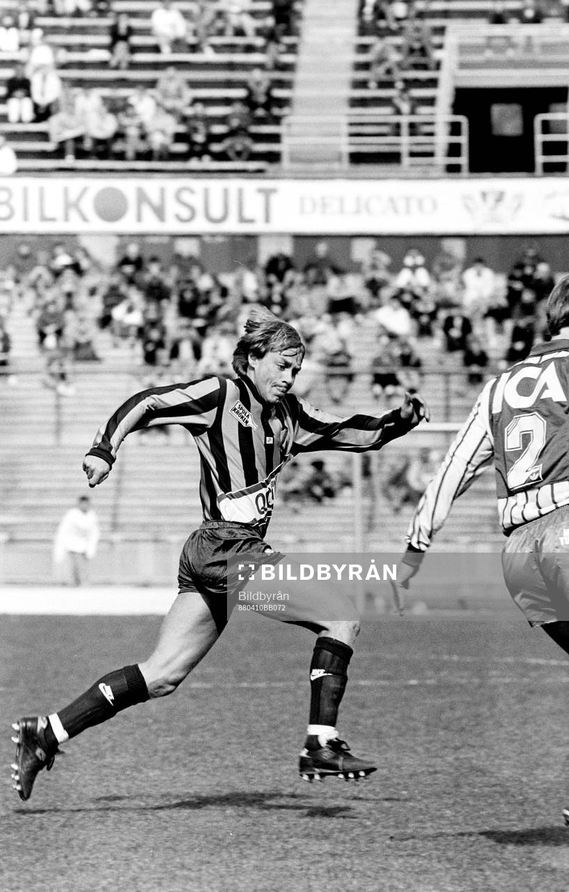 Fotboll, Allsvenskan, Djurgården - Västra Frölunda, 4-2: Kjetil Osvold, Djurgården.
