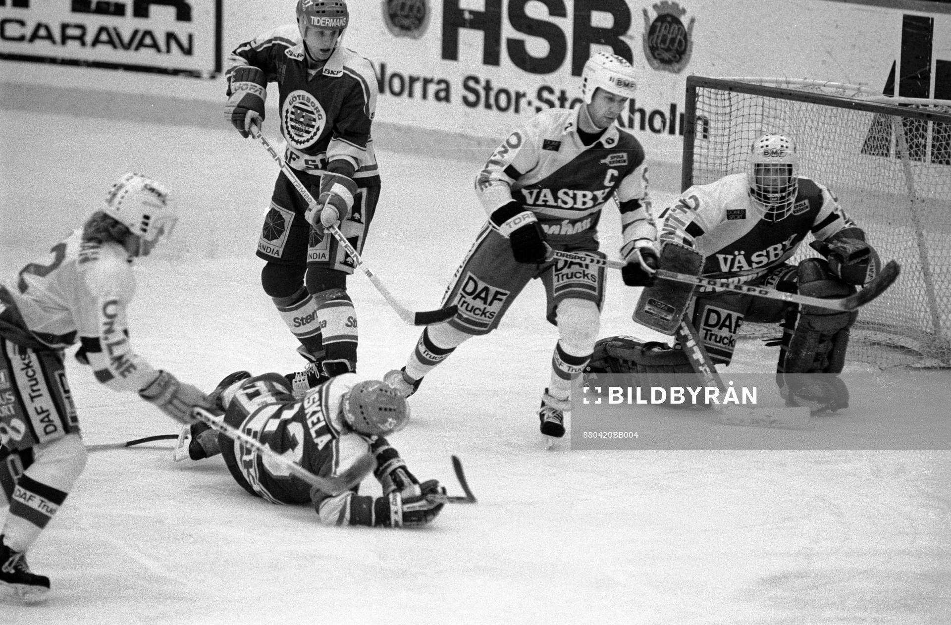 Ishockey, Play-Off, Väsby - Frölunda, 7-3