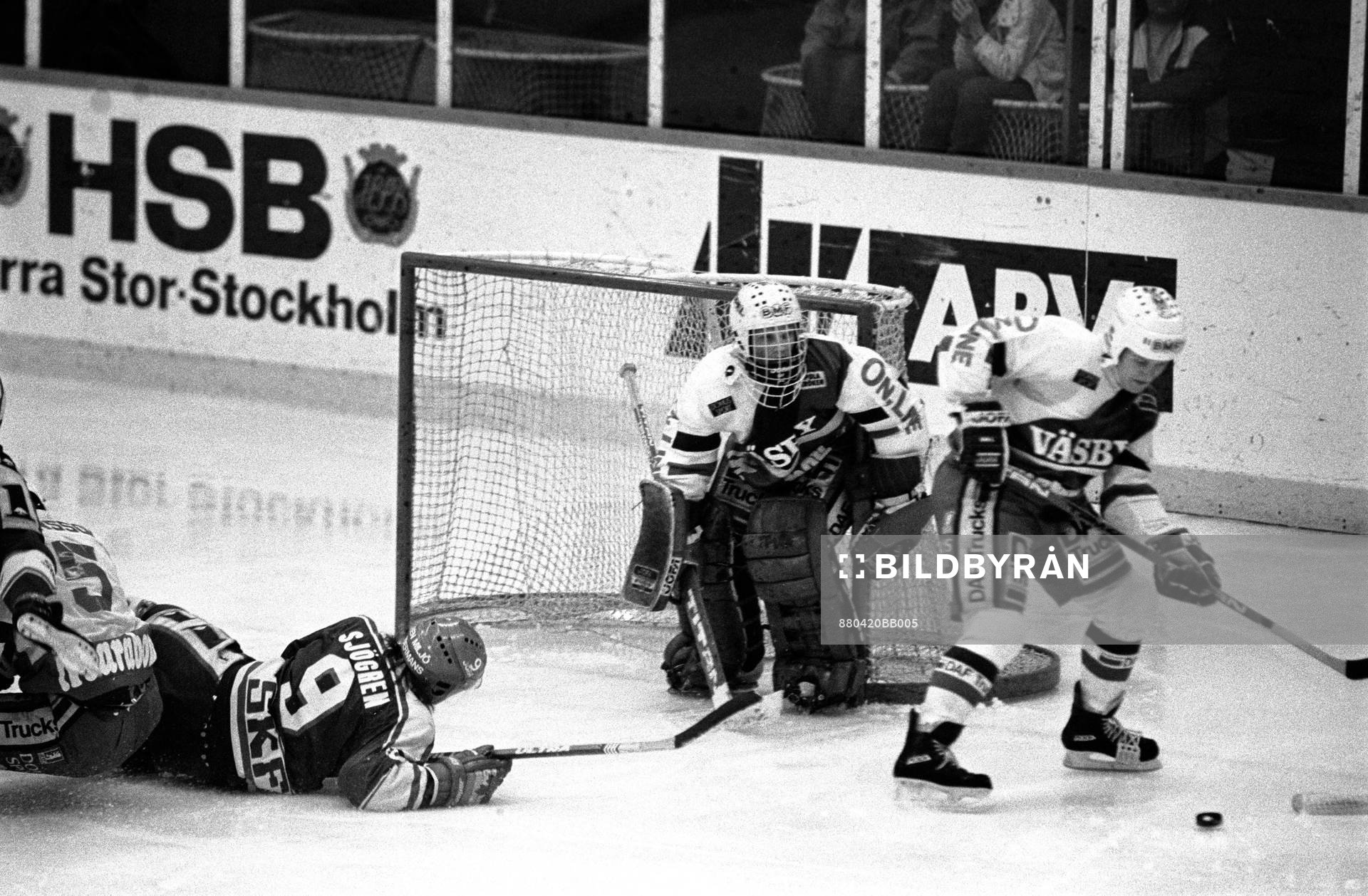 Ishockey, Play-Off, Väsby - Frölunda, 7-3