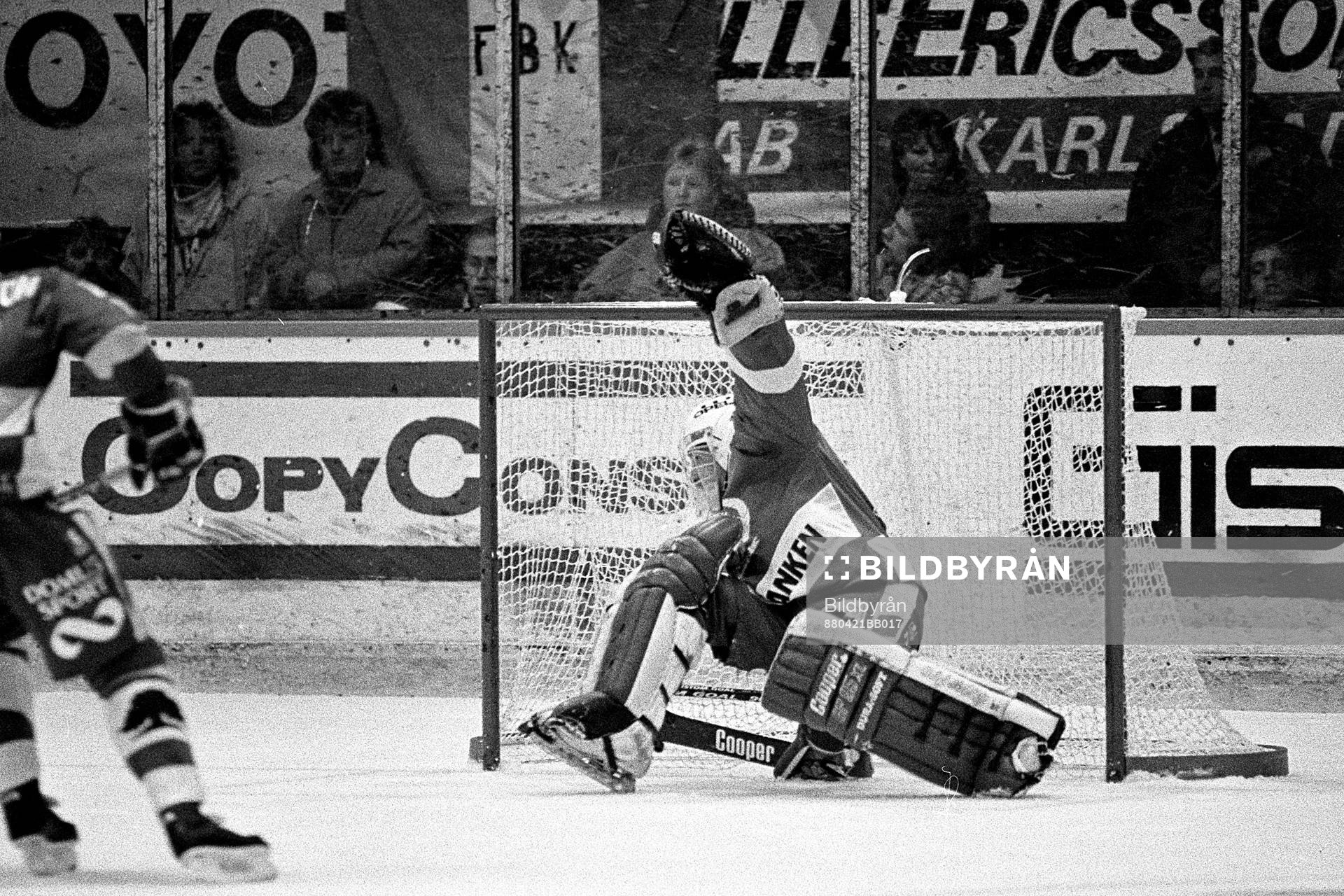 Peter Lindmark, målvakt i Färjestad
