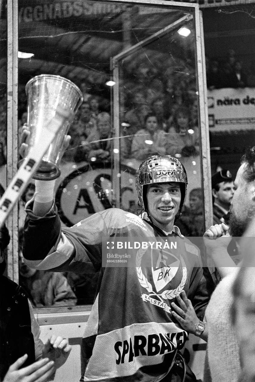 Roger Johansson, Färjestad med pokalen