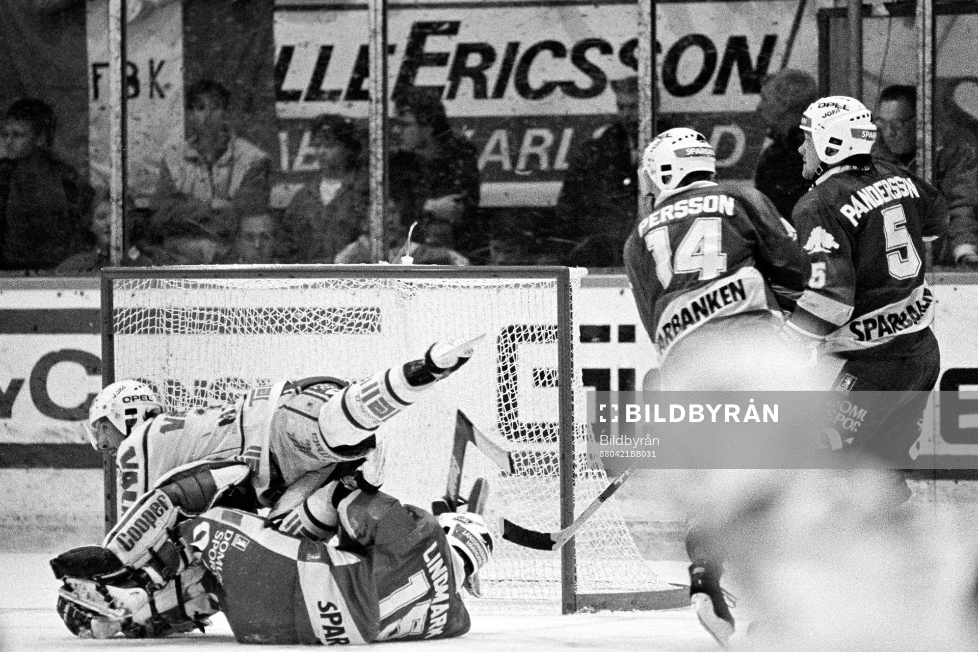 Peter Lindmark, målvakt i Färjestad