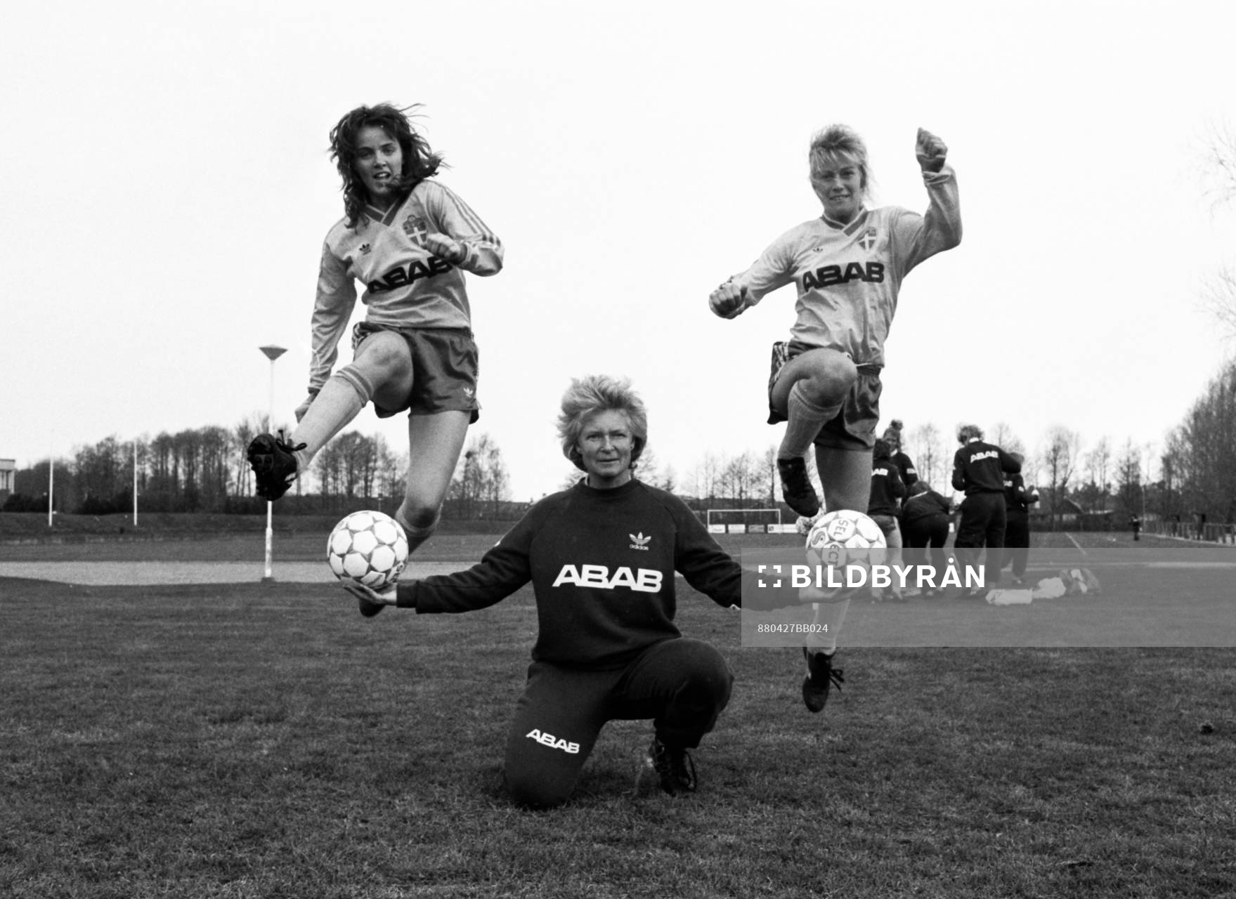 Pärnilla Larsson, Anneli Andersson och Gunilla Paijkull,