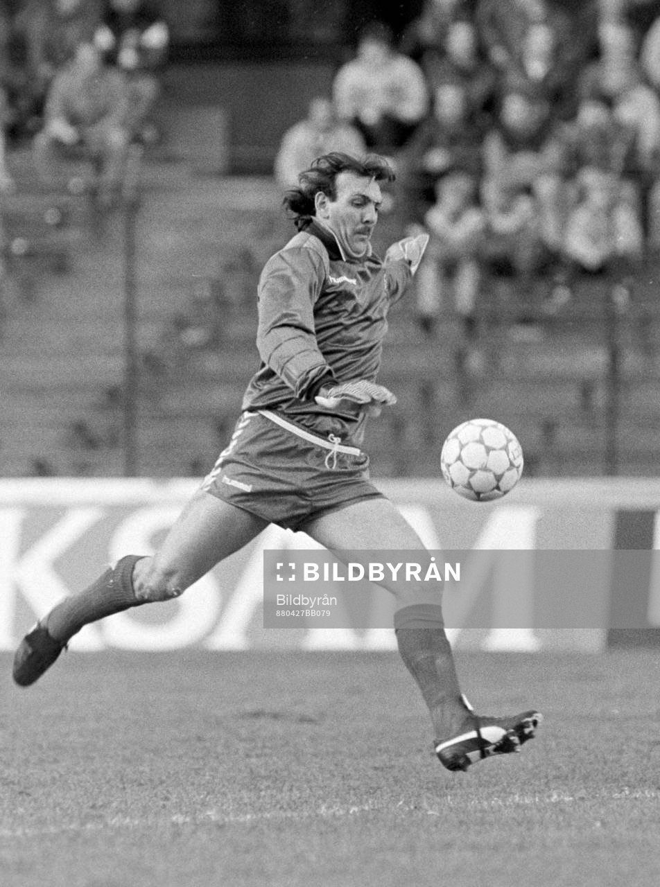 Neville Southall, målvakt i Wales