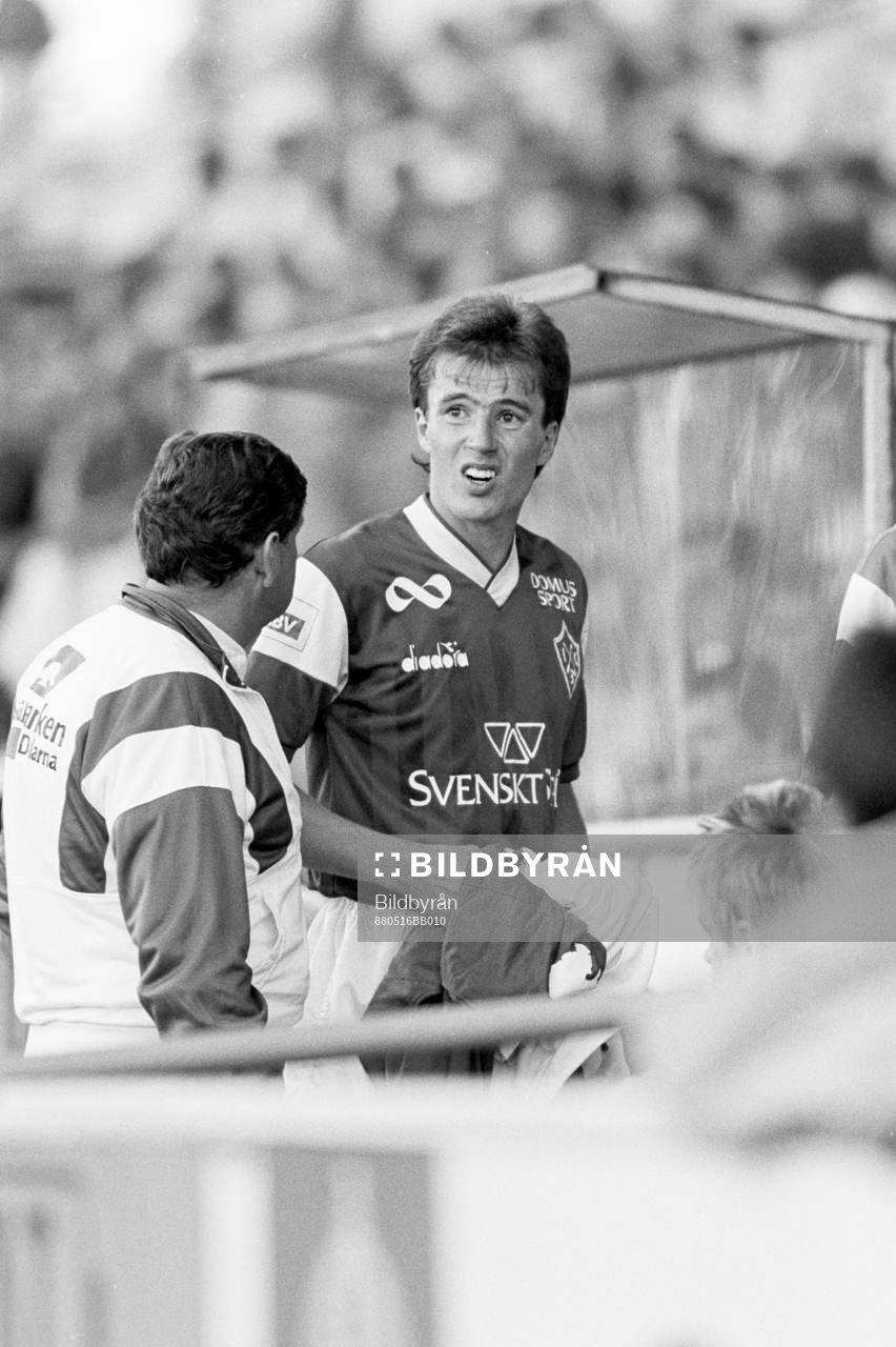 Fotboll, Allsvenskan, IFK Norrköping - Brage, 3-0: Johan Hällman, Brage.