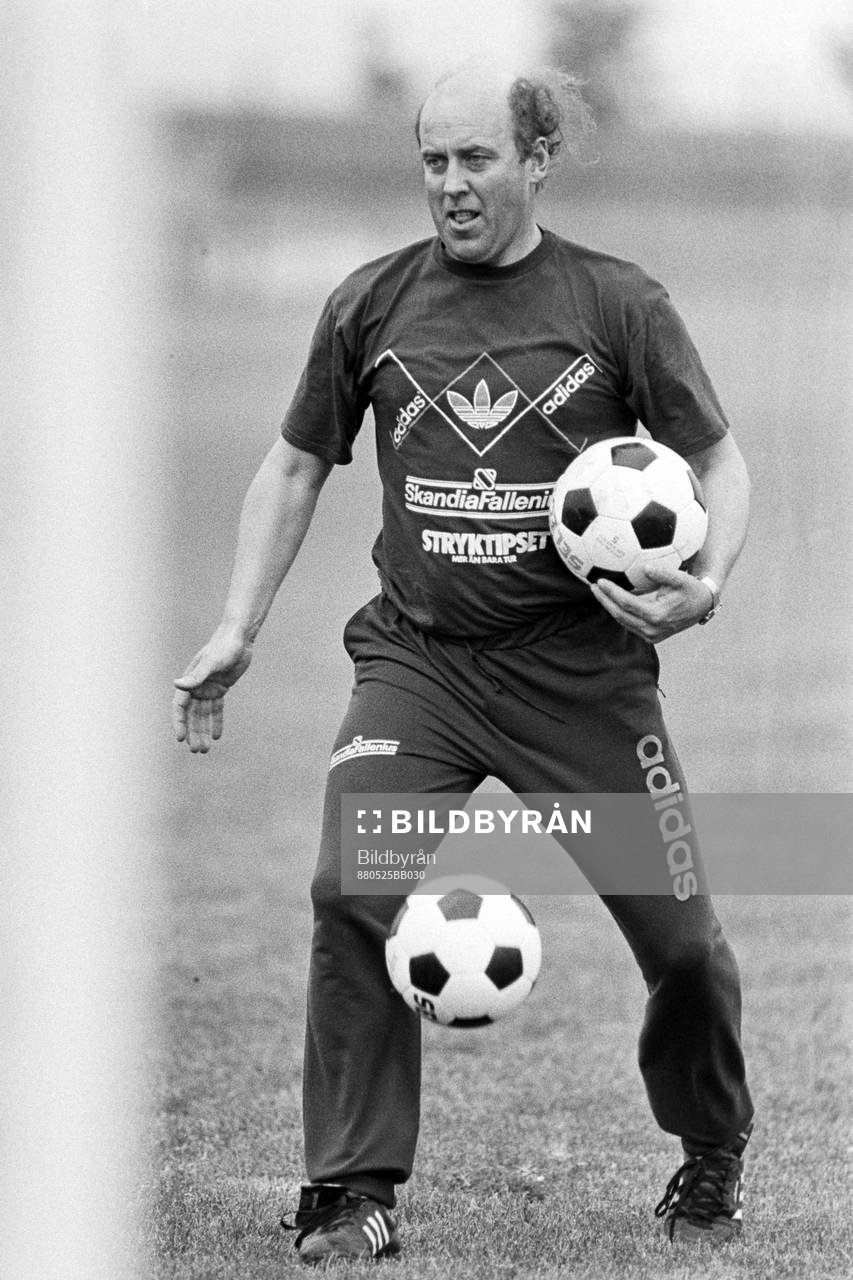 Benny Lennartsson, förbundskapten i Sverige