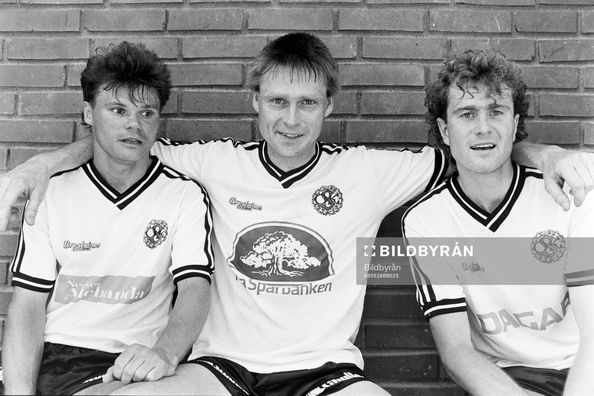 Örebros Peter Nilsson, Sven Dahlkvist och Paul McKinnon