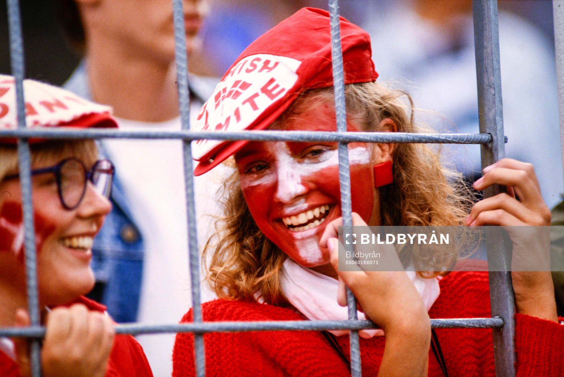 Danmarks fans. Football, Friendly, Denmark -